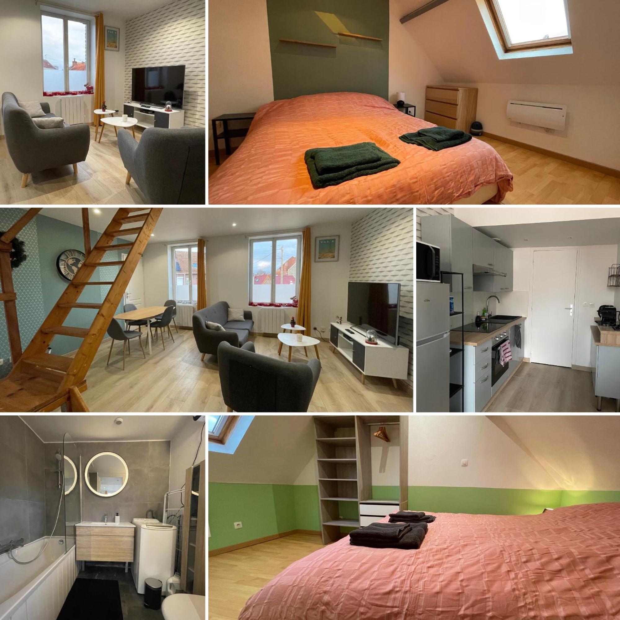 Gite Le Duplex - 5Min De La Gare Vers Lille-Lens-Arras Phalempin Εξωτερικό φωτογραφία